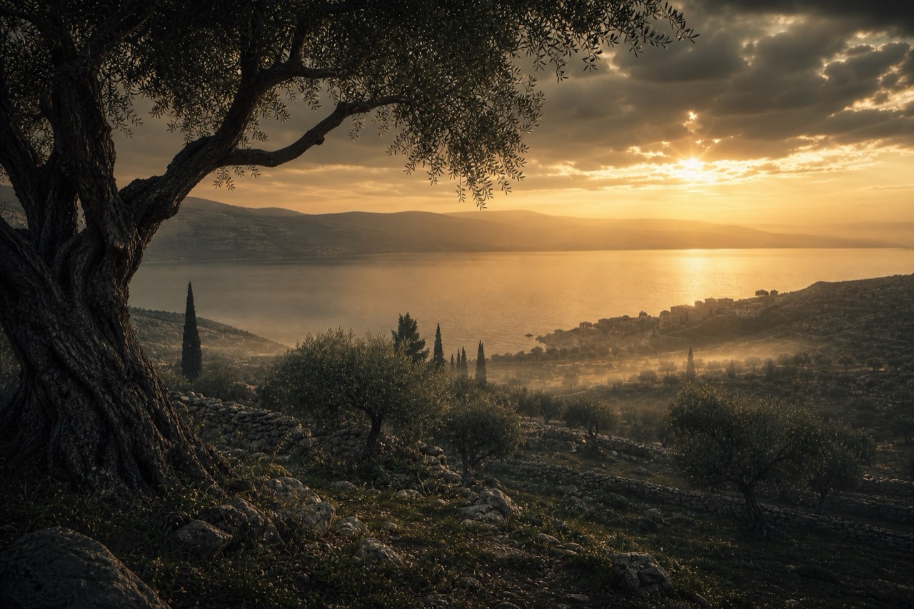 Dawn over Galilee