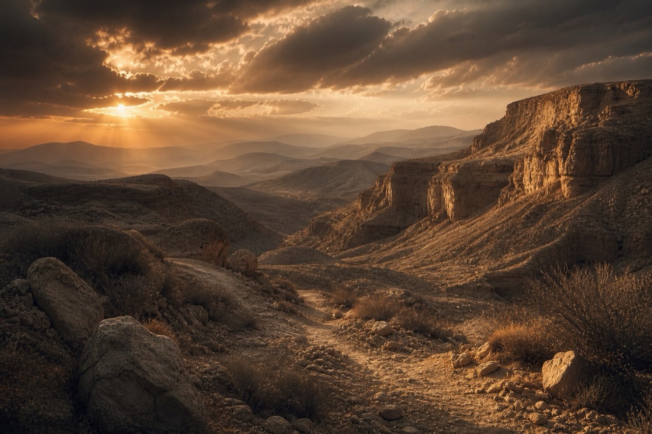 The Judean wilderness